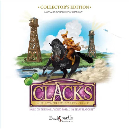 BSG2101 Clacks Board Game: Collector's Edition published by Backspindle Games