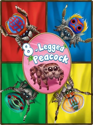 2!BXW888 8 Legged Peacock Card Game published by Brexwerx Games