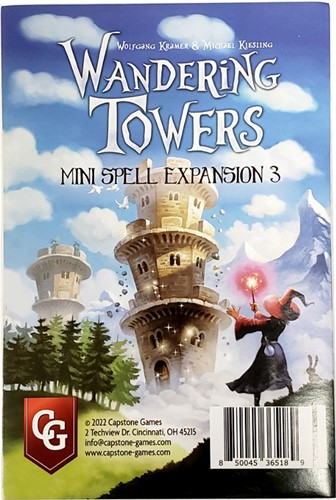 Wandering Towers Board Game: Mini-Spell Expansion 3