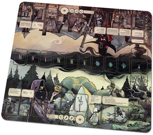 CAPPAG01PM Pagan: The Fate Of Roanoke Card Game Playmat published by Capstone Games