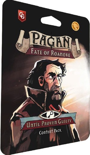 CAPPAGCP06 Pagan: The Fate Of Roanoke Card Game: Until Proven Guilty Content Pack published by Capstone Games