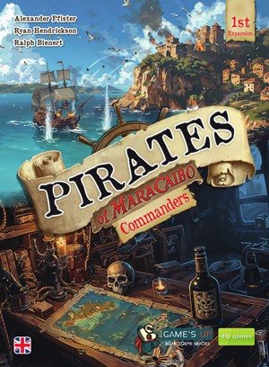 CAPPOM02 Pirates of Maracaibo Board Game: Commanders Expansion published by Capstone Games