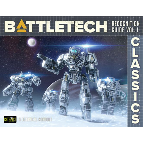 CAT35139 BattleTech: Recognition Guide Volume 1 - Classics published by Catalyst Game Labs