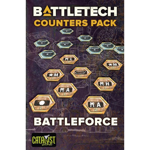 CAT35190 BattleTech: Counters Pack BattleForce published by Catalyst Game Labs