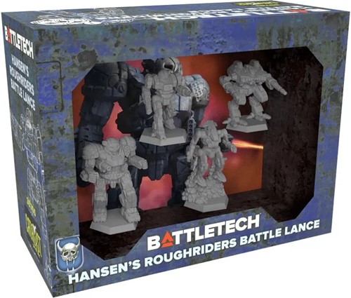 CAT35764 BattleTech: Hansens Roughriders Battle Lance published by Catalyst Game Labs