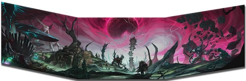 CB70110 Dungeons And Dragons RPG: Broken Weave Gamesmasters Screen published by Cubicle 7 Entertainment