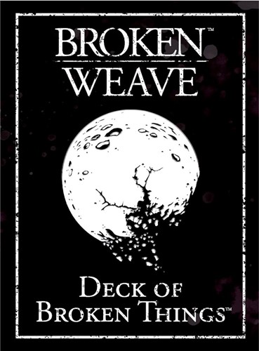 CB70111 Dungeons And Dragons RPG: Broken Weave Deck Of Broken Things published by Cubicle 7 Entertainment