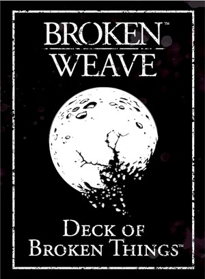 CB70111 Dungeons And Dragons RPG: Broken Weave Deck Of Broken Things published by Cubicle 7 Entertainment