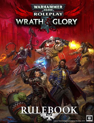 CB72600 Warhammer 40000 RPG: Wrath And Glory Core Rulebook published by Cubicle 7 Entertainment