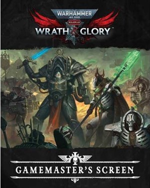 CB72604 Warhammer 40000 RPG: Wrath And Glory Gamemaster Screen published by Cubicle 7 Entertainment