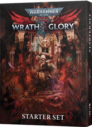 CB72618 Warhammer 40000 RPG: Wrath And Glory Starter Set published by Cubicle 7 Entertainment