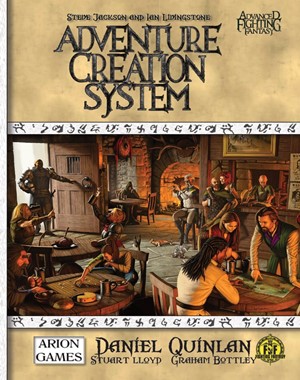 CB77026 Advanced Fighting Fantasy RPG: Adventure Creation System published by Arion Games