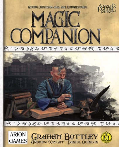 CB77028HC Advanced Fighting Fantasy RPG: Magic Companion (Hardback) published by Arion Games