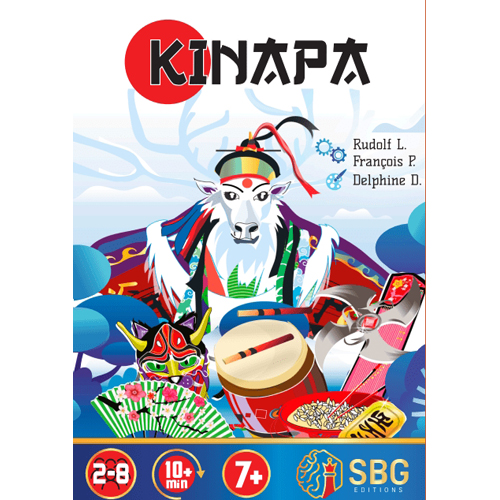 CEP040 Kinapa Card Game published by SBG Editions