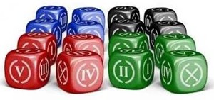 CGA15003 Onus! Card Game: Traianus: Dice published by Draco Ideas