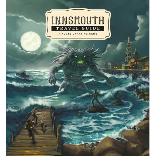 CGA18002 Innsmouth Travel Guide Board Game published by Crowd Games