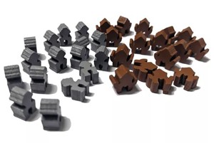 CGA19007 Barrage Board Game: Wooden Machineries Pack published by Cranio Creations