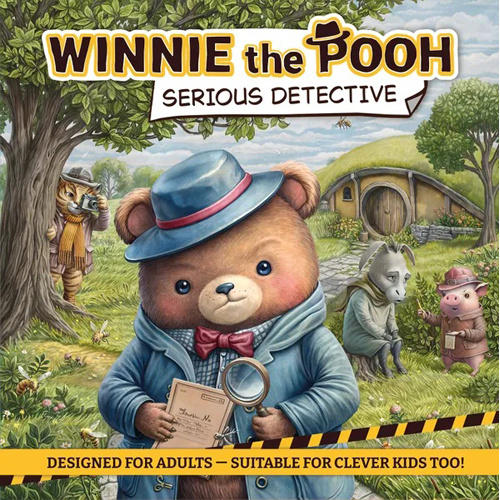 CGA23001 Winnie the Pooh: Serious Detective Board Game published by Crowd Games