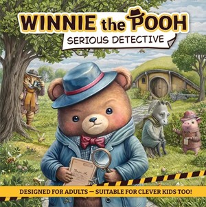 CGA23001 Winnie the Pooh: Serious Detective Board Game published by Crowd Games