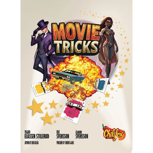 CHIMOV001006 Movie Tricks Card Game published by Chilifox