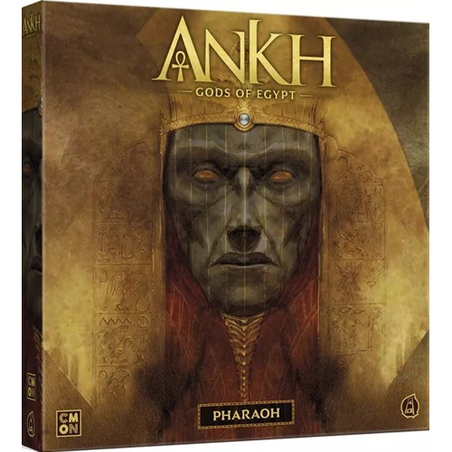 CMNANK003 Ankh Gods Of Egypt Board Game: Pharaoh Expansion (CMON Edition) published by CoolMiniOrNot