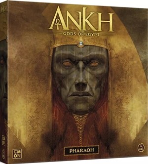 CMNANK003 Ankh Gods Of Egypt Board Game: Pharaoh Expansion (CMON Edition) published by CoolMiniOrNot