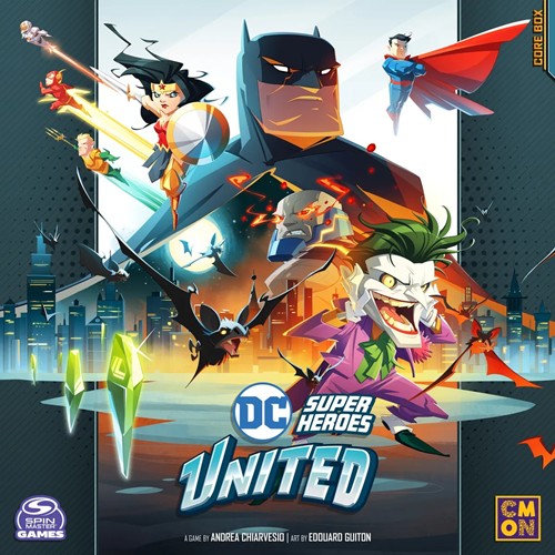CMNDCU002 DC Super Heroes United Board Game published by CoolMiniOrNot