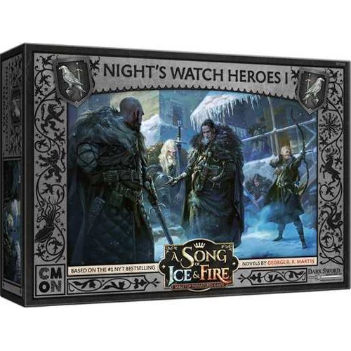 CMNSIF1309 Song Of Ice And Fire Board Game: Night's Watch Heroes 1 Expansion published by CoolMiniOrNot