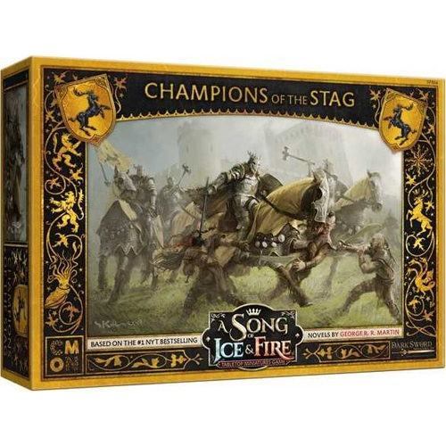 CMNSIF1804 Song Of Ice And Fire Board Game: Baratheon Champions Of The Stag Expansion published by CoolMiniOrNot