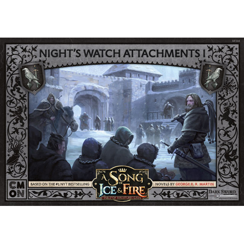 CMNSIF316 Song Of Ice And Fire Board Game: Night's Watch Attachments Expansion published by CoolMiniOrNot