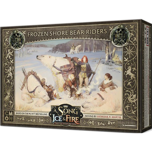 CMNSIF414 Song Of Ice And Fire Board Game: Free Folk Frozen Shore Bear Riders Expansion published by CoolMiniOrNot