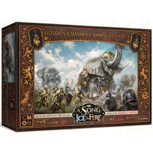 CMNSIF518 Song Of Ice And Fire Board Game: Golden Company Elephants Expansion published by CoolMiniOrNot