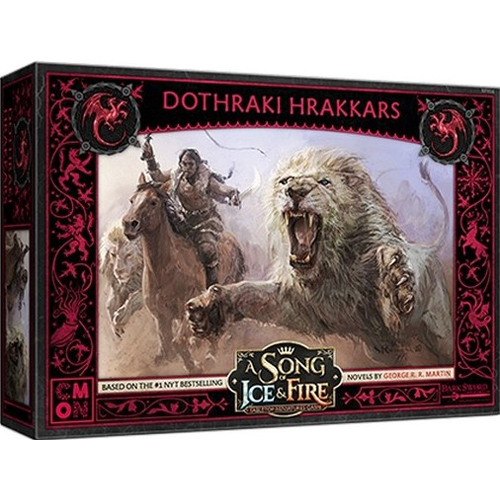 CMNSIF604 Song Of Ice And Fire Board Game: Dothraki Hrakkars Expansion published by CoolMiniOrNot