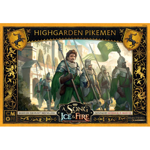 CMNSIF814 Song Of Ice And Fire Board Game: Highgarden Pikemen Expansion published by CoolMiniOrNot