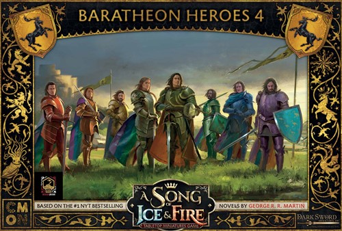 Song Of Ice And Fire Board Game: Baratheon Heroes 4