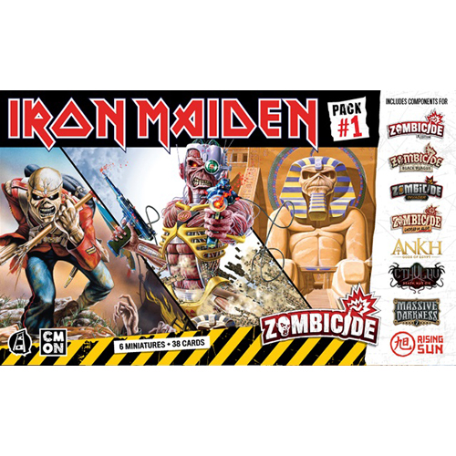 CMNZCDPR113 Zombicide Board Game: 2nd Edition Iron Maiden Pack #1 published by CoolMiniOrNot