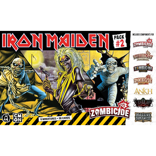 CMNZCDPR114 Zombicide Board Game: 2nd Edition Iron Maiden Pack #2 published by CoolMiniOrNot