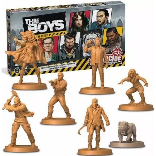 CMNZCDPR11 Zombicide Board Game: 2nd Edition The Boys Pack 2 The Boys published by CoolMiniOrNot