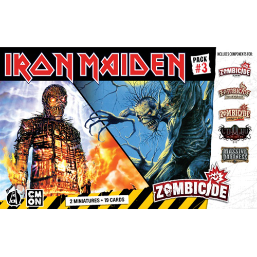 CMNZCDPR115 Zombicide Board Game: 2nd Edition Iron Maiden Pack #3 published by CoolMiniOrNot