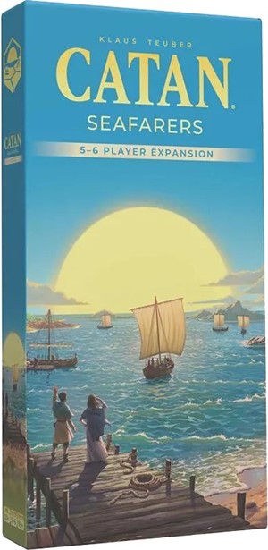 CN3084 Catan Board Game: 6th Edition Seafarers 5-6 Player Expansion published by Catan Studios