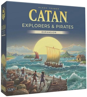 2!CN3085 Catan Board Game: 6th Edition Explorers And Pirates 6th Expansion published by Catan Studios