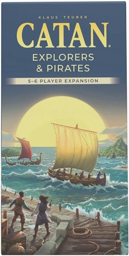 CN3086 Catan Board Game: 6th Edition Explorers And Pirates 5-6 Player Expansion published by Catan Studios