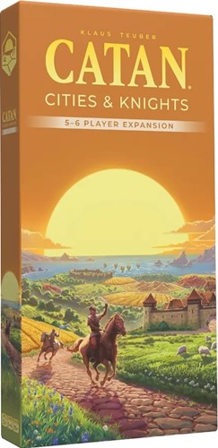 CN3088 Catan Board Game: 6th Edition Cities And Knights 5-6 Player Expansion published by Catan Studios