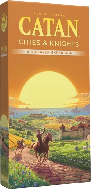 CN3088 Catan Board Game: 6th Edition Cities And Knights 5-6 Player Expansion published by Catan Studios