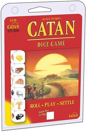 CN3120 Catan Dice Game: Clamshell Edition published by Catan Studios