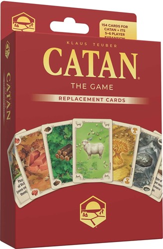 CN3281 Catan Board Game: 6th Edition Replacement Cards published by Catan Studios