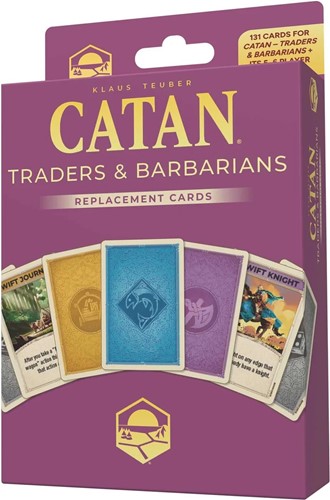 CN3283 Catan Board Game: 6th Edition Traders And Barbarians Replacement Cards published by Catan Studios