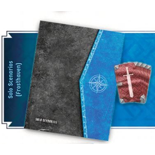 CPH0602 Frosthaven Board Game: Solo Scenarios published by Cephalofair Games