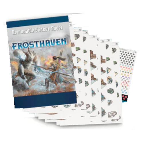 CPH0603 Frosthaven Board Game: Removable Stickers published by Cephalofair Games