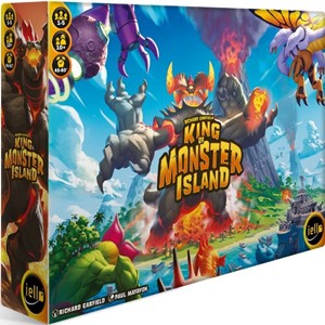 CSGKOTMI King of Monster Island Board Game published by Iello